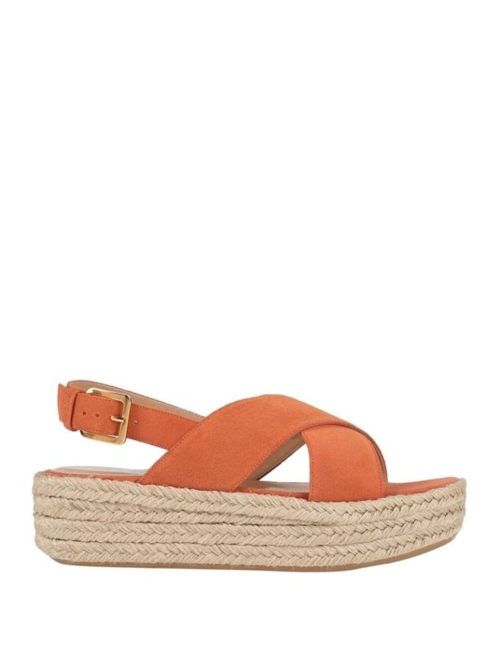 Sergio Rossi Women’s Orange Espadrille Sandals EU 39.5 US 9.5 NIB